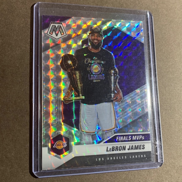 🔥🏀LeBron James Panini Mosaic Prizm basketball card - 100% authentic🏀🔥 - Picture 4 of 11